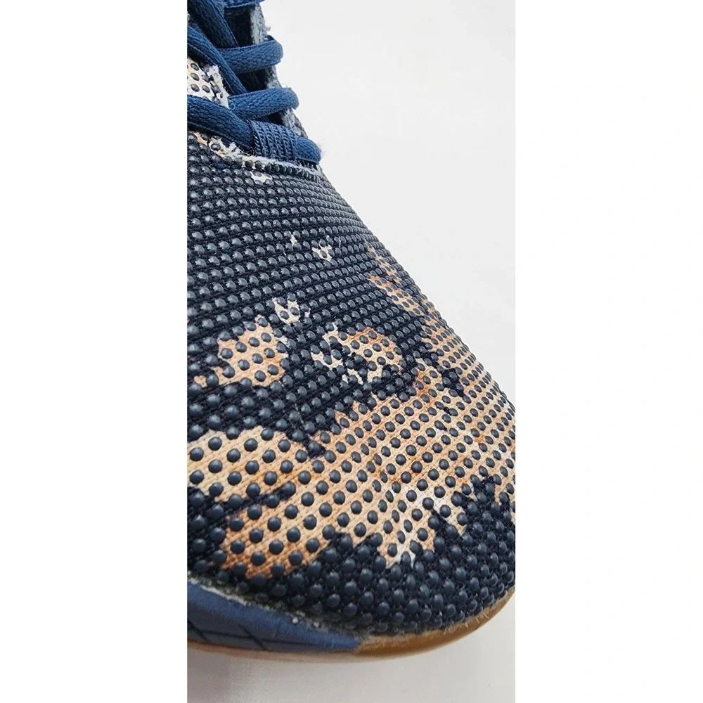 NoBull Unisex SuperFabric Trainer Blue Camo Low Shoes Men's 9.5 Women's 11